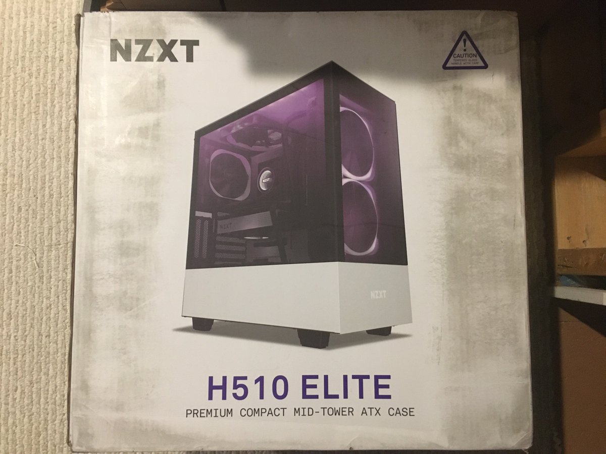 JPSHRACERGAMING's tweet image. Arrived today @NZXT from @BestBuy the NZXT H510 Elite computer case in white! Used Best Buy @Citi VISA rewards certificates and gift card! Getting started building the new #CustomBuiltGamingPC! #NZXT #NZXT510Elite #CustomBuiltComputer #CustomBuiltPC #CustomBuiltGamingComputer