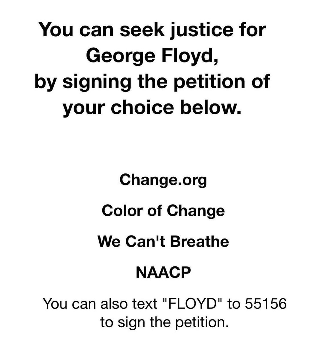 13. She is calling, signing petitions, donating, and encouraging change; she said: "we can't afford to be silent, and we can't afford a society that's indifferent to others pain".