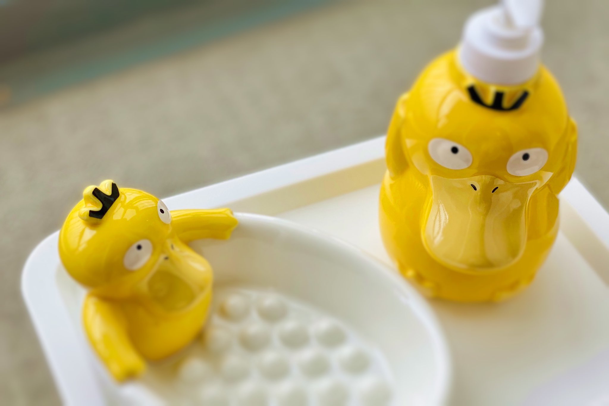 コダックはノーてんき ソープディッシュ & ソープディスペンサー