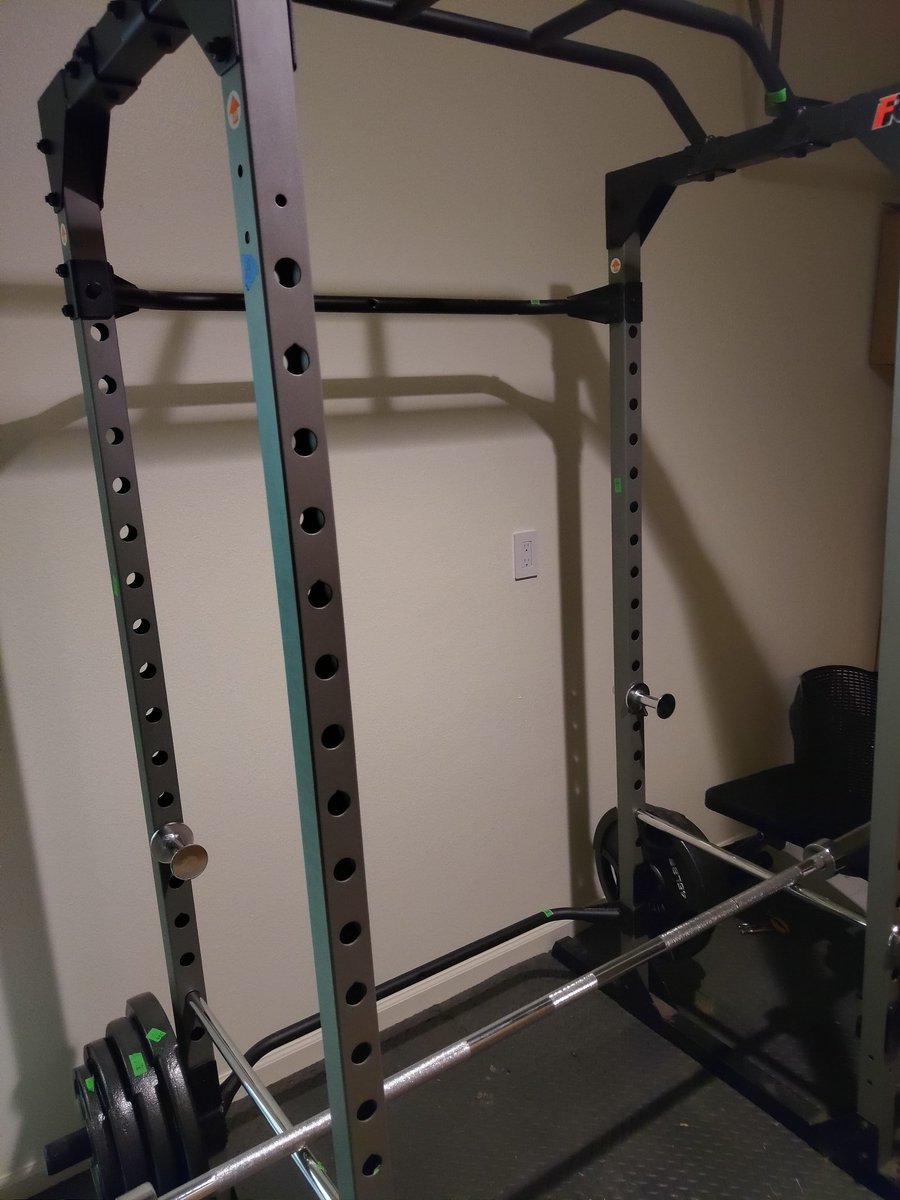 marriedfittie's tweet photo. Just getting back into lifting after having my son a year ago. The numbers aren't great, but posting them anyway for accountability. Got my squat rack set up over the weekend, and looking forward to seeing how my measurements change over the next month!! https://t.co/iwTuSK5qUT