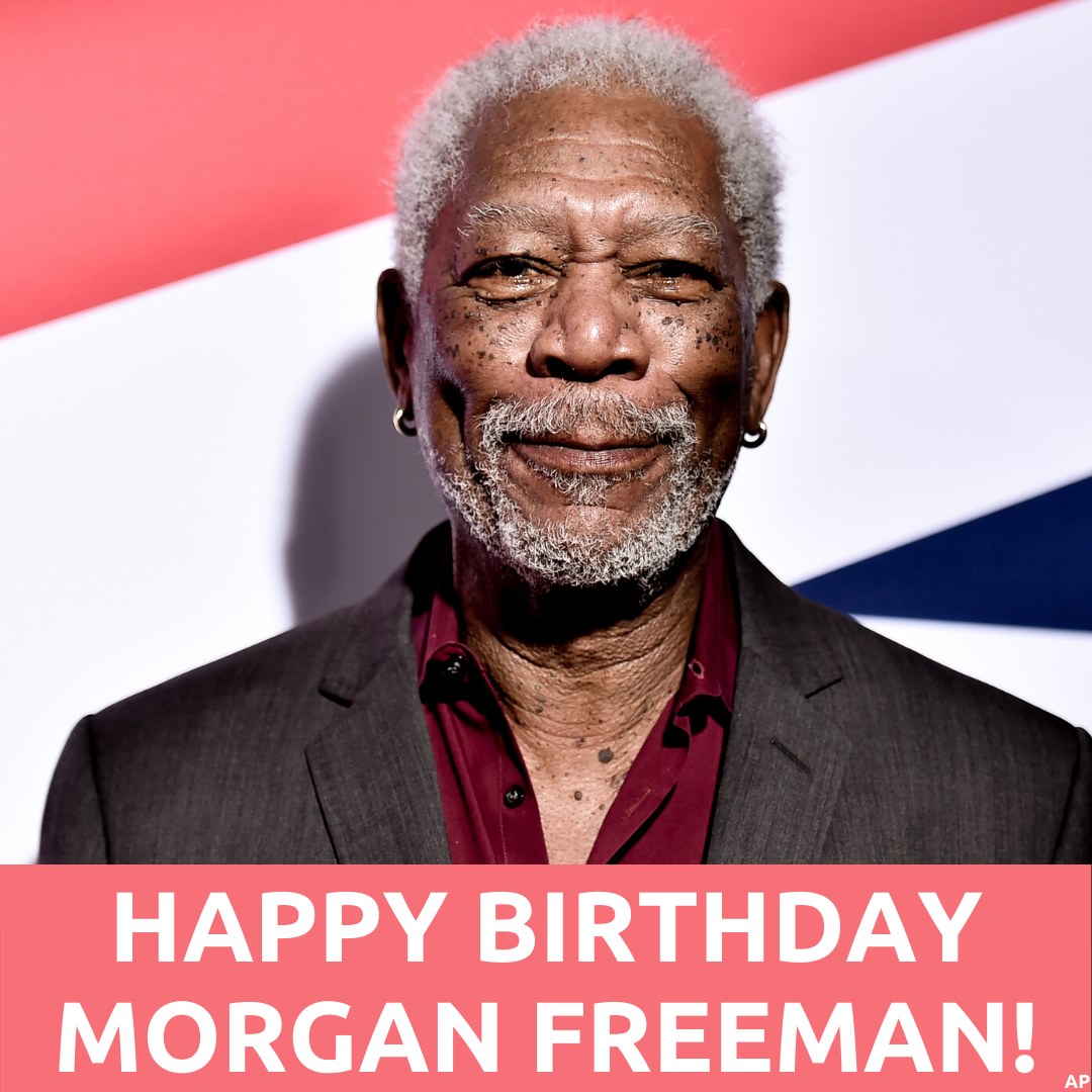 HAPPY BIRTHDAY! Morgan Freeman turns 83 today. 