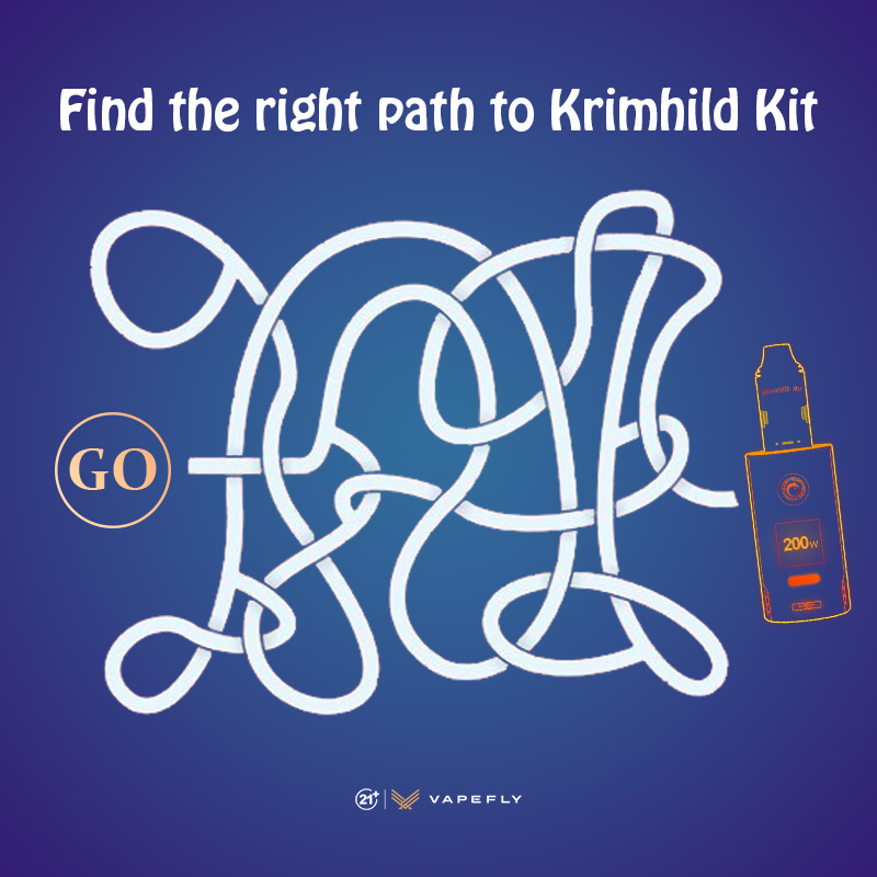 So... Which path can get the Kriemhild???🤔
Can you get your Kriemhild within 10 seconds?
Let's have a try! 🤩🤩🤩
#vapefly #Kriemhild #vape #vapelife #vapecommunity
Warning: You must be of legal age to vape, thank you~