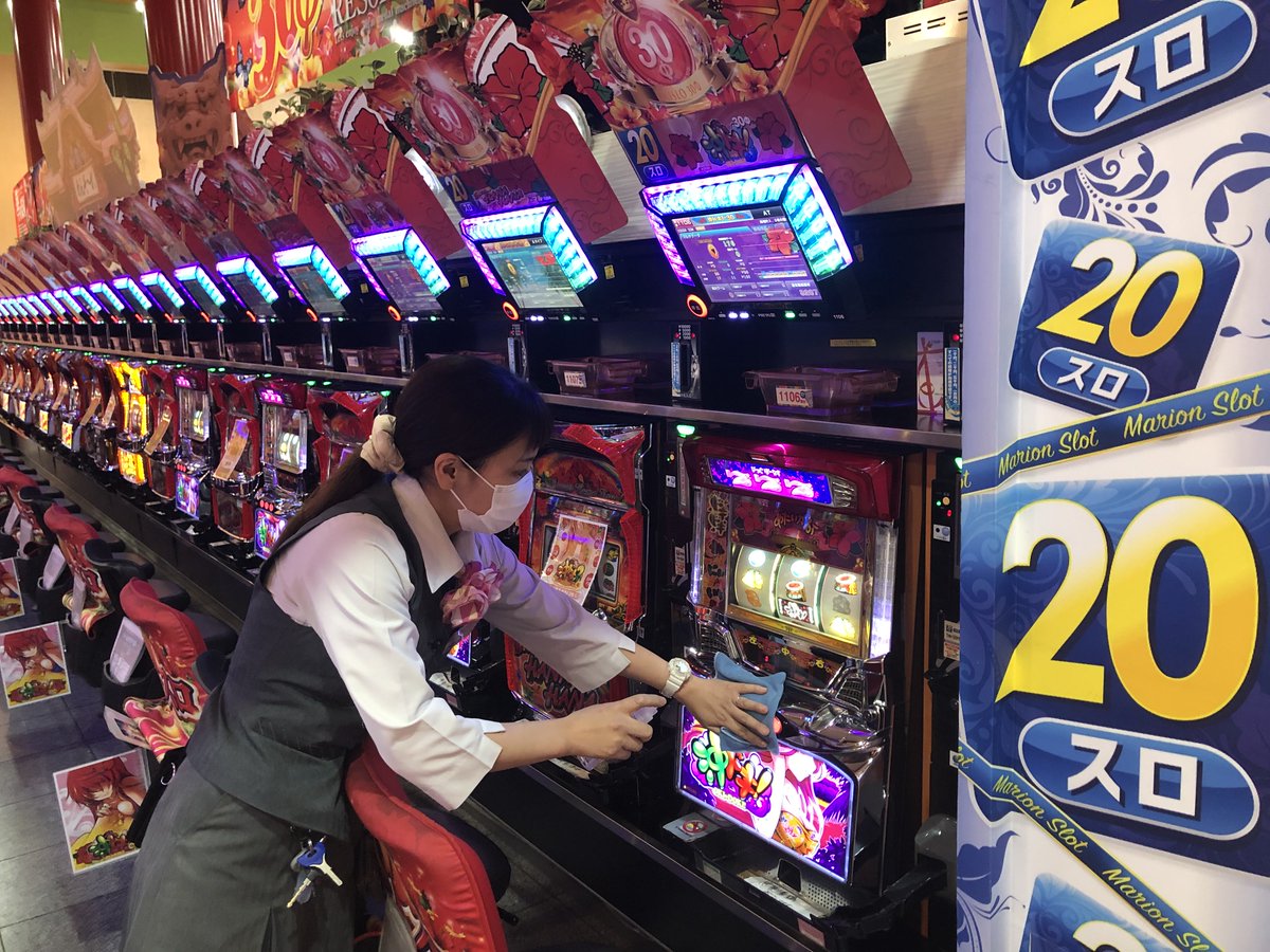 マリオン十番町店 近日 pアイマス登場 V Twitter 新台入替2日目 マリオン十番町店です アルコールで消毒清掃中 台データ公開中 T Co Y804zwh37p 沖ドキ2導入 中川区 マリオン Marion スロット 沖ドキ 5円スロット 円 スロット T Co