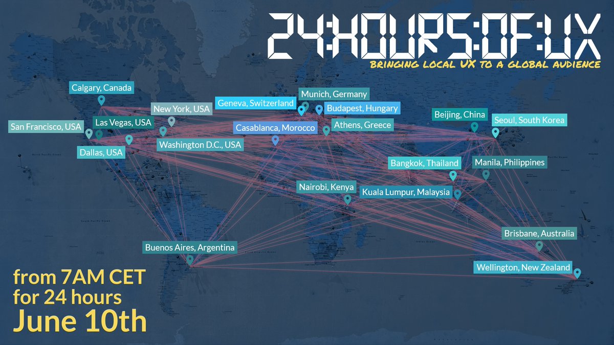 Join us on the 10th of June as we participate in a global UX conference made up of local UX groups. 
Sign up here: hopin.to/events/24-hour…
 #24HoursOfUX