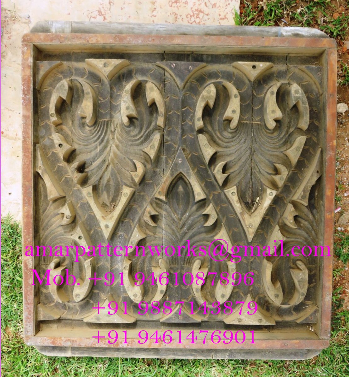 AmarWorks's tweet photo. @atticesoterica @AmarWorks  contact for vintage wooden decorative moulds mold pattern dye furniture and many more. https://t.co/NGiOTcv40k