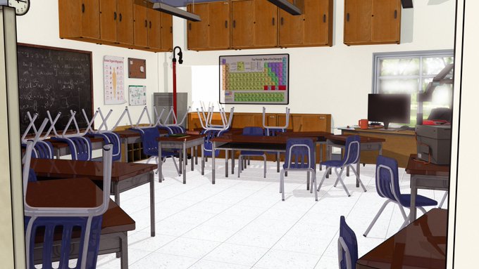 Chess Club WIP! most of Part 2 will take place here, gotta make the lighting pretty first :0 https://t