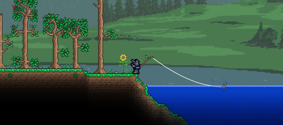 DoesTheGameFish's tweet photo. Terraria has fishing https://t.co/b7DCSnyiCE