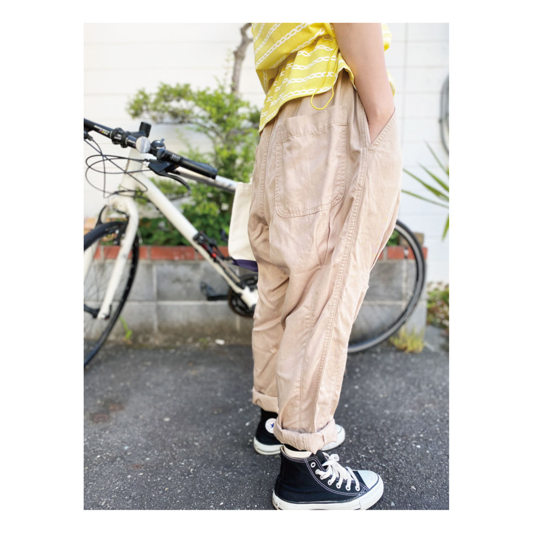 evoluir2002's tweet photo. 『#LookLookbook』
□mercibeaucoup,:しまチェーンカットソー/yellow
□Né-net:テンセルツイルパンツ/beige
#evoluir #金沢市 #静岡市 #メルシーボークー #Tシャツ #カットソー #チェーン #ボーダー #ネネット #イージーパンツ #urban #city #カジュアル #dailywear #fashion https://t.co/cb4NzgNPMo