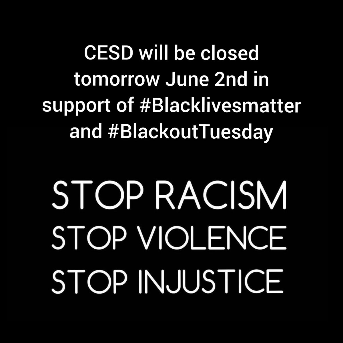 #BlackLivesMatter #BlackOutTuesday