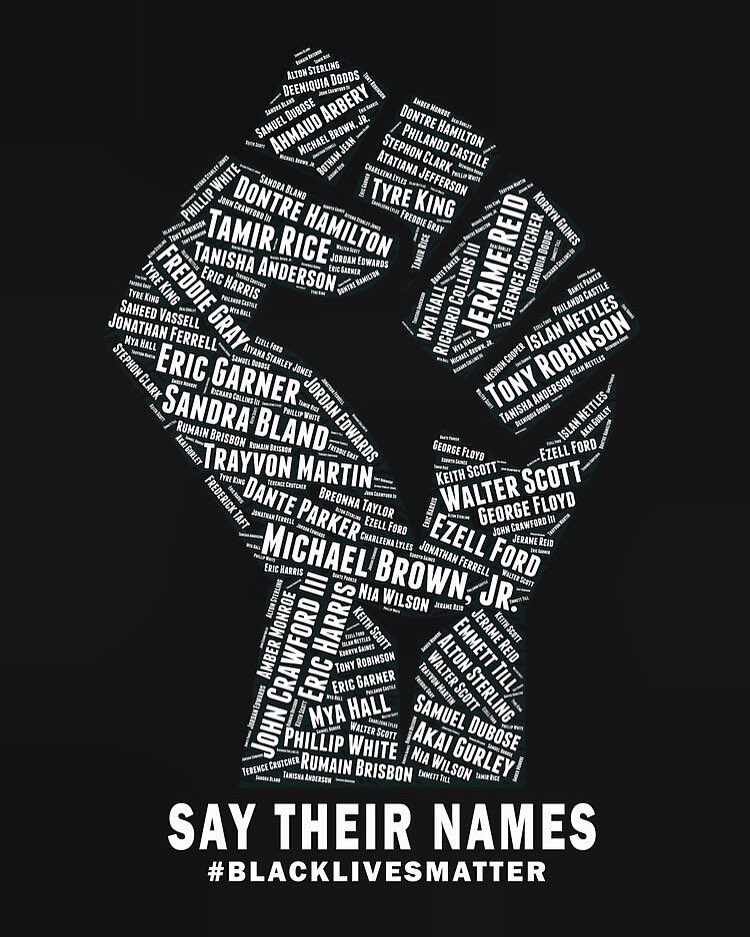 ABCrepes's tweet image. All lives cannot matter, until black lives matter. We are with you and we will #saytheirnames. ❤️