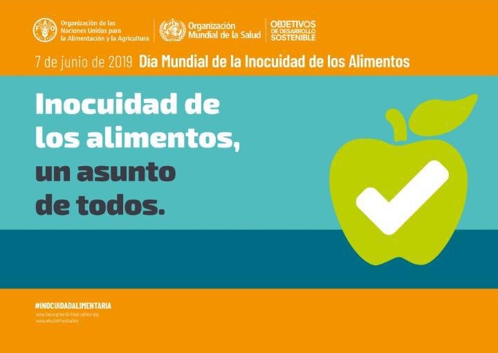 MarcoAPinoM's tweet photo. This week
#WorldFoodSafetyDay
#COVID19 😷
#Solidarity 🙏🏻
#Health
#FoodSafety
#FoodSecurity
#Quality
#FoodQuality
#SanitaryFoodQuality
#FoodIntegrity
#Salubrity
@FAOWHOCodex
@WHO @FAO
@pahowho
@NCDs_PAHO
@opsoms
@panaftosa_inf
@ONU_es
@UN https://t.co/KsjA8rwd7p