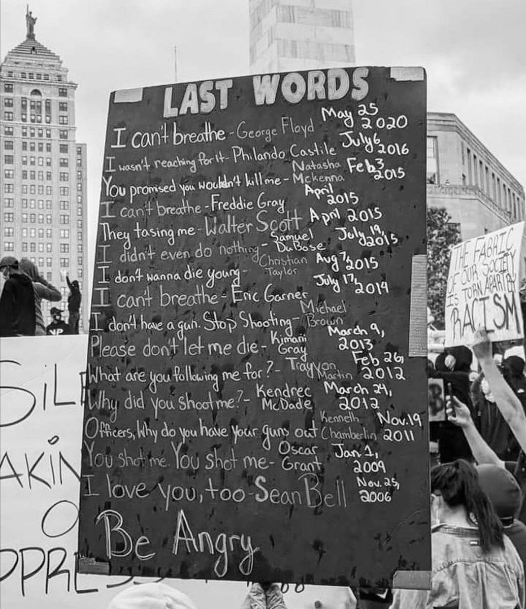 #lastwords #BlackLivesMatter