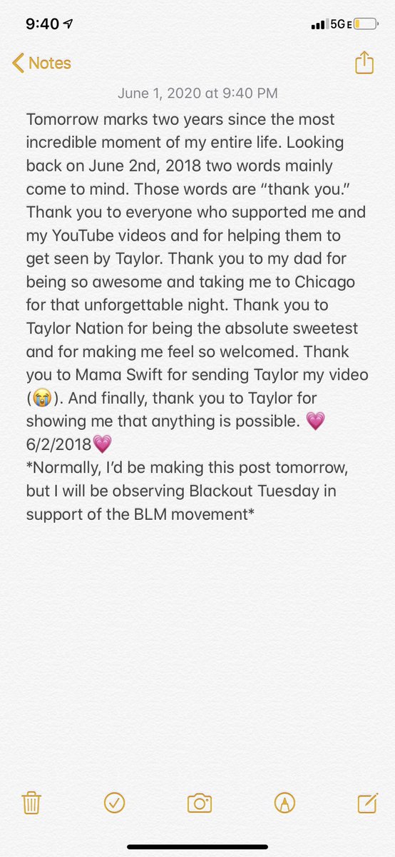 riptaylorsrep's tweet photo. two years ๐ 6/2/18
@taylorswift13 #repTourChicago https://t.co/As5EKREtGW