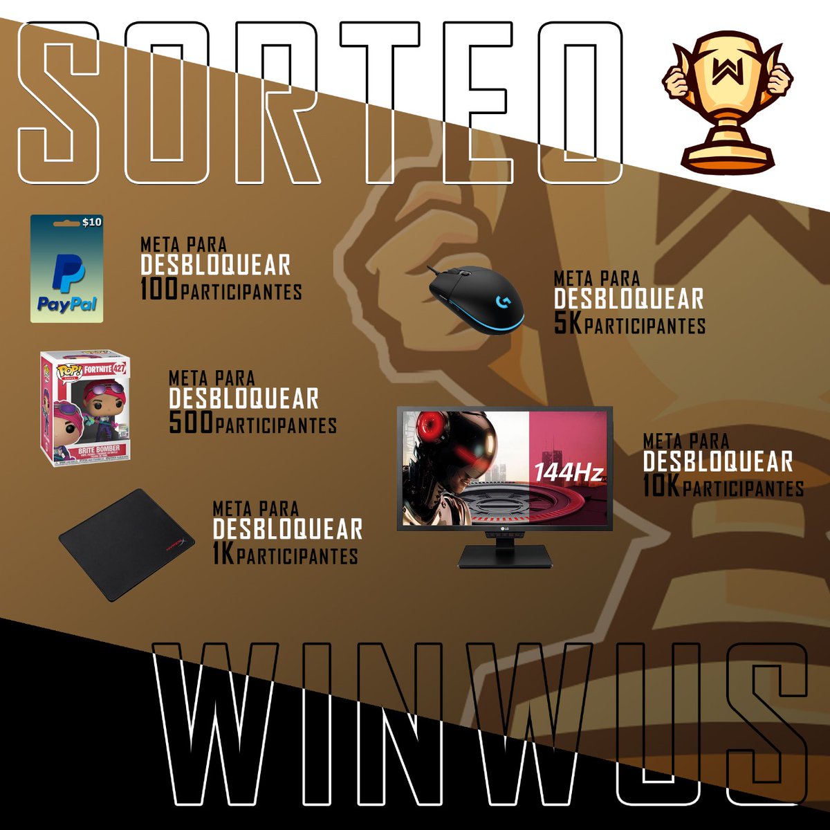 winwus's tweet image. 🏆SORTEO WINWUS🏆
Para participar sigue los pasos del siguiente link: gleam.io/DVesR/sorteo-w…
Suerte a todos :)
#GoWinwus #FeelTheWin