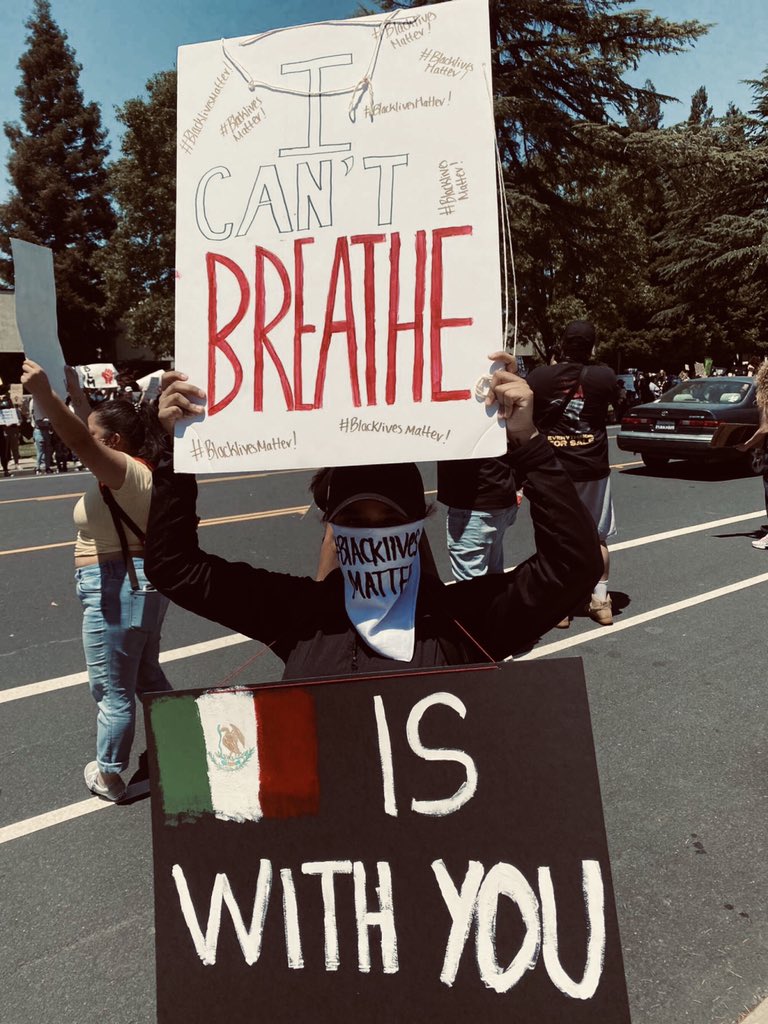 leslyy24_'s tweet photo. So proud of everyone who is speaking up!❤️#BlackLivesMatter https://t.co/MIZCpv6hym