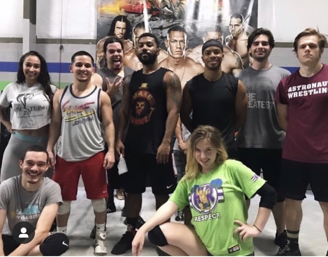 RealGiaRoman's tweet photo. Summer Nights 🥵💪🏽 at @prowrestlingtc https://t.co/9DrBlhiwqd