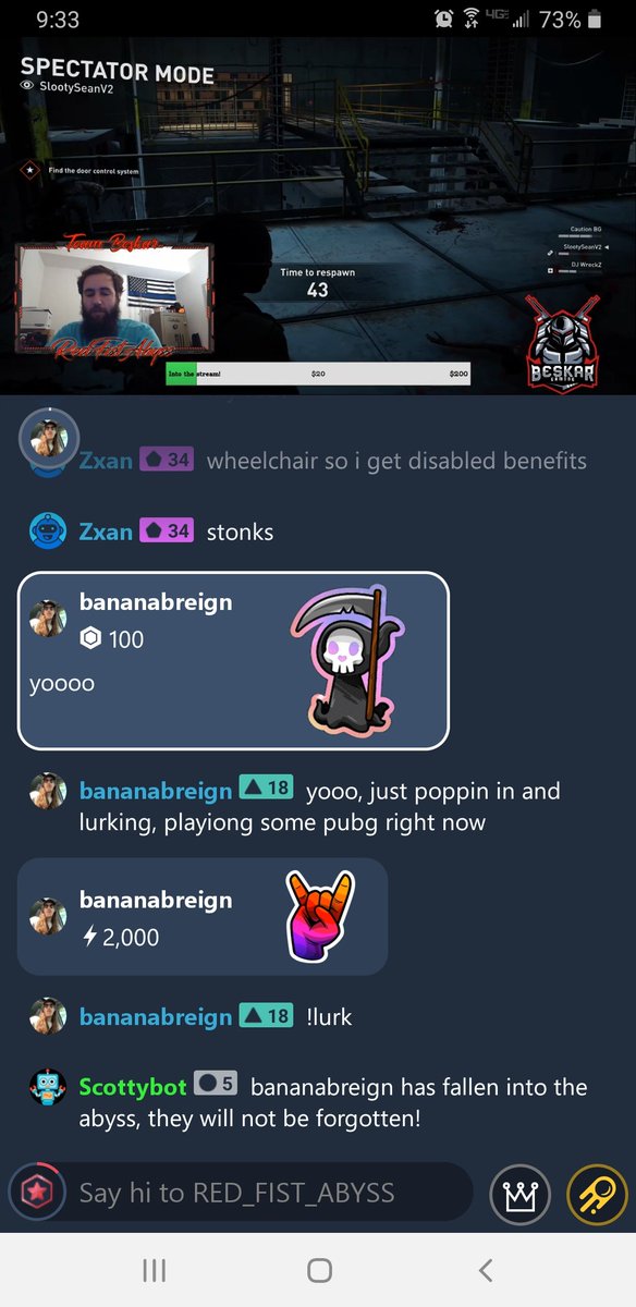 DangerDave_TTV's tweet photo. Coming through with the embers! My dude bananabreign on @WatchMixer #emberhype https://t.co/BPHOLEFMHg
