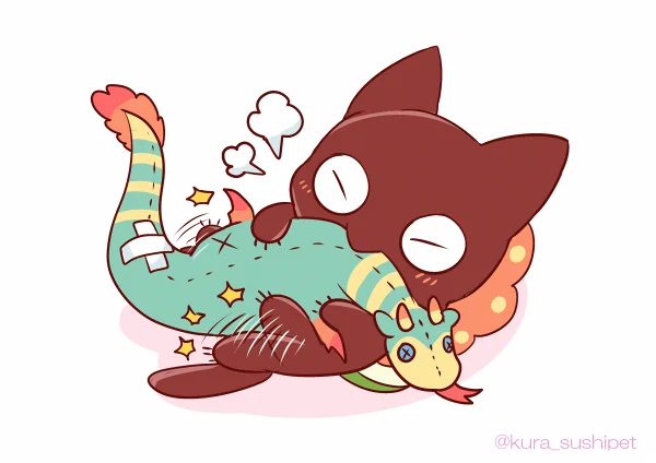 過去アンケートイラスト選
ぐんかんにゃんこいろいろ 