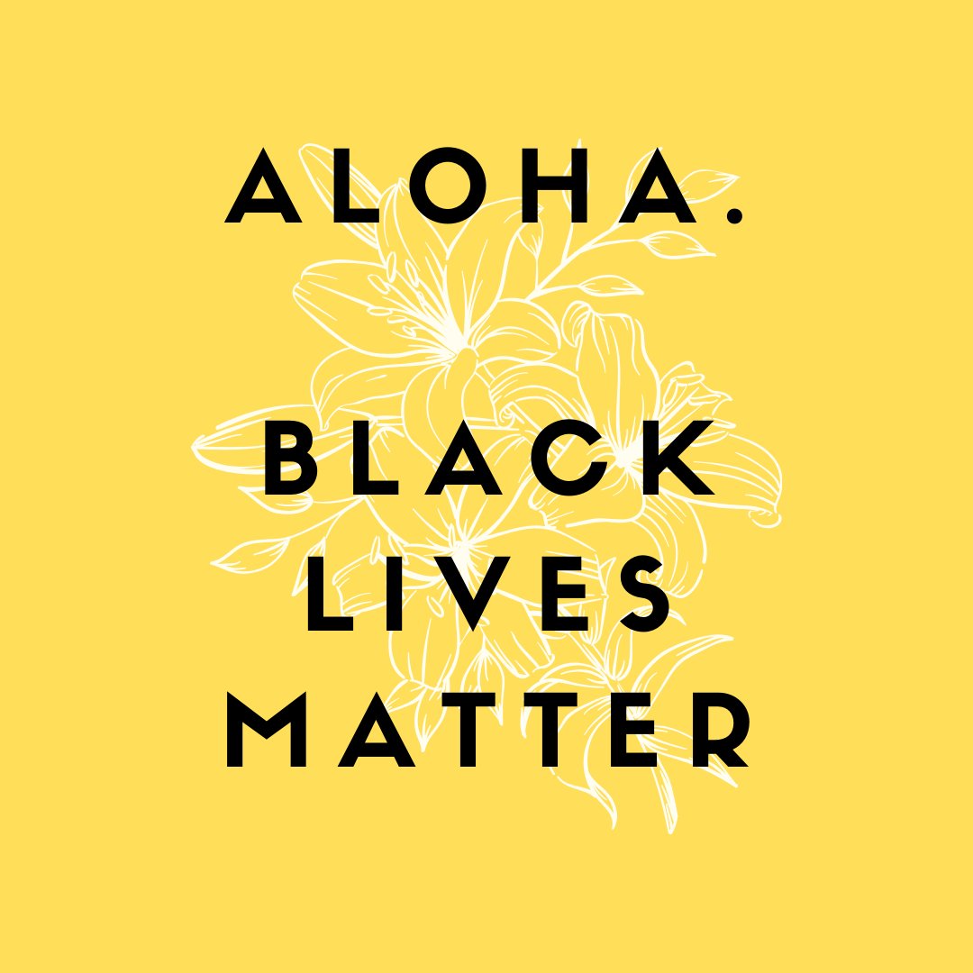 We stand in solidarity. It's our job to listen, educate ourselves, and use our influence to make a change. #BlackLivesMatter