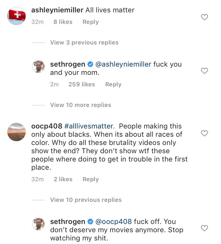 sagesurge's tweet photo. in a world full of Karens, be a Seth Rogen 

#BlackLivesMatter https://t.co/f12zV5LU2D