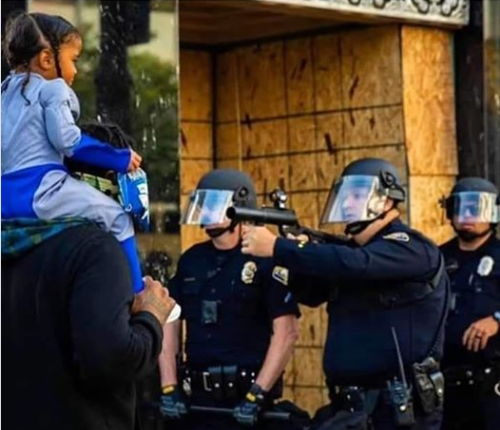LowerMyBalls's tweet photo. Donald's little fascists show their dominance to dad and 4 year old girl. https://t.co/dzXhpD1lR5