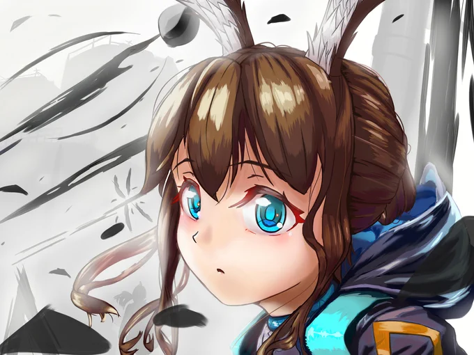 阿米兔 #明日方舟 #阿米兔 #二創  