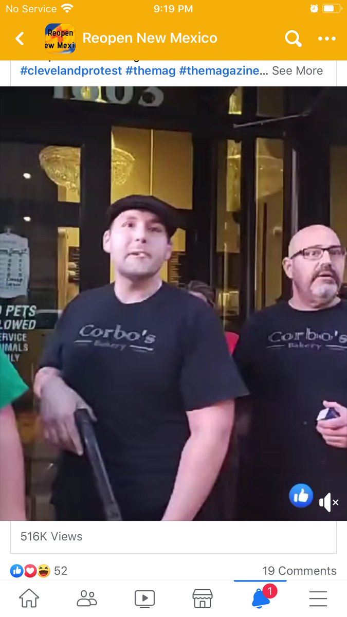 ShirleyHachita's tweet image. #clevelandprotests #themag   Brave men.  Appreciate you. From Hachita NM.