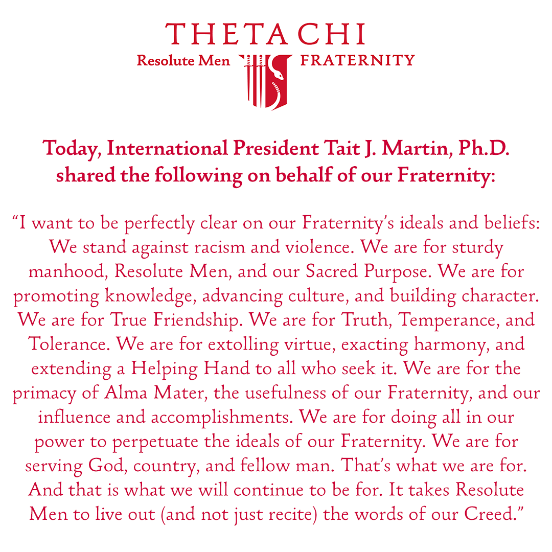 Theta Chi Fraternity (@thetachiihq) on Twitter photo 