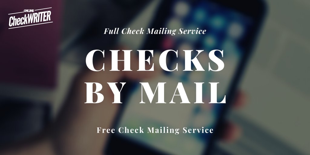 webcheckwriter's tweet photo. https://t.co/fE1gWnA4Ip
No Minimum Volume. Checks are drawn from your bank account. Pay electricity bill and water bill using check mailing service.
#OnlineCheckWriter #ChecksByMail #MailChecks #ChecksOvernight #HowToMailACheckToSomeone https://t.co/47qgvhTy3O