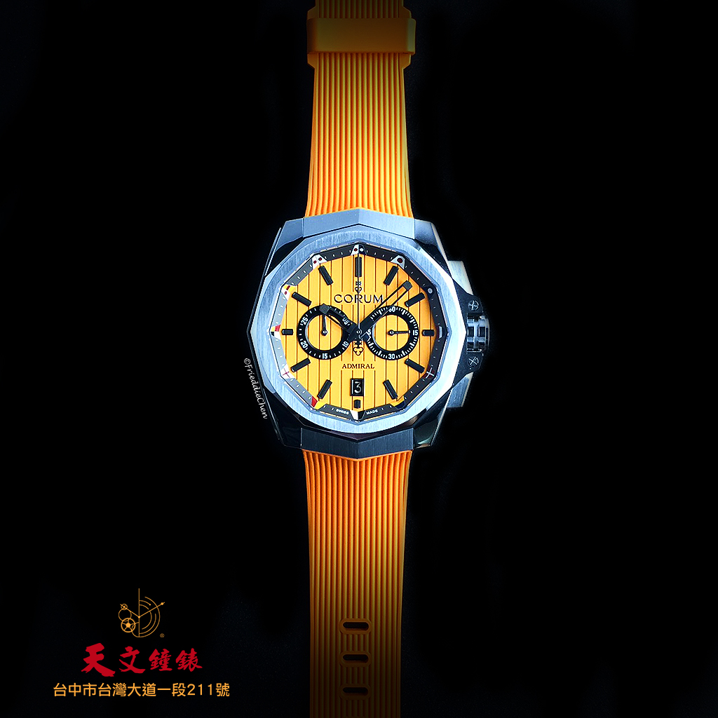 tienwenwatch's tweet photo. Summer is coming.
用亮橘來繽紛一夏吧!
天文鐘錶|台灣大道一段211號 +886422256476
#Corum #崑崙表 #Admiral #AcOne45 #海軍上將 #corumwatches #craftyourdreams #限量就是殘酷 #Chronograph #計時碼錶 #TienWenWatch #TienWen #天文鐘錶 #天文創始總店 #台中錶店 #鐘錶維修 #手錶保養 #台中天文 https://t.co/n1CpBQ4uJ9
