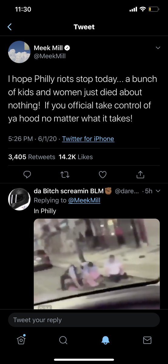 Meek “Coon” Mill*deep sigh* N*gga........................where was this energy when you was locked up?!!!!!!???!!!???!!!!?? HUH?! It’s the “Died about nothing” that’s doing it for meI AM CONFUSION!!!!!!!!!!!!!!