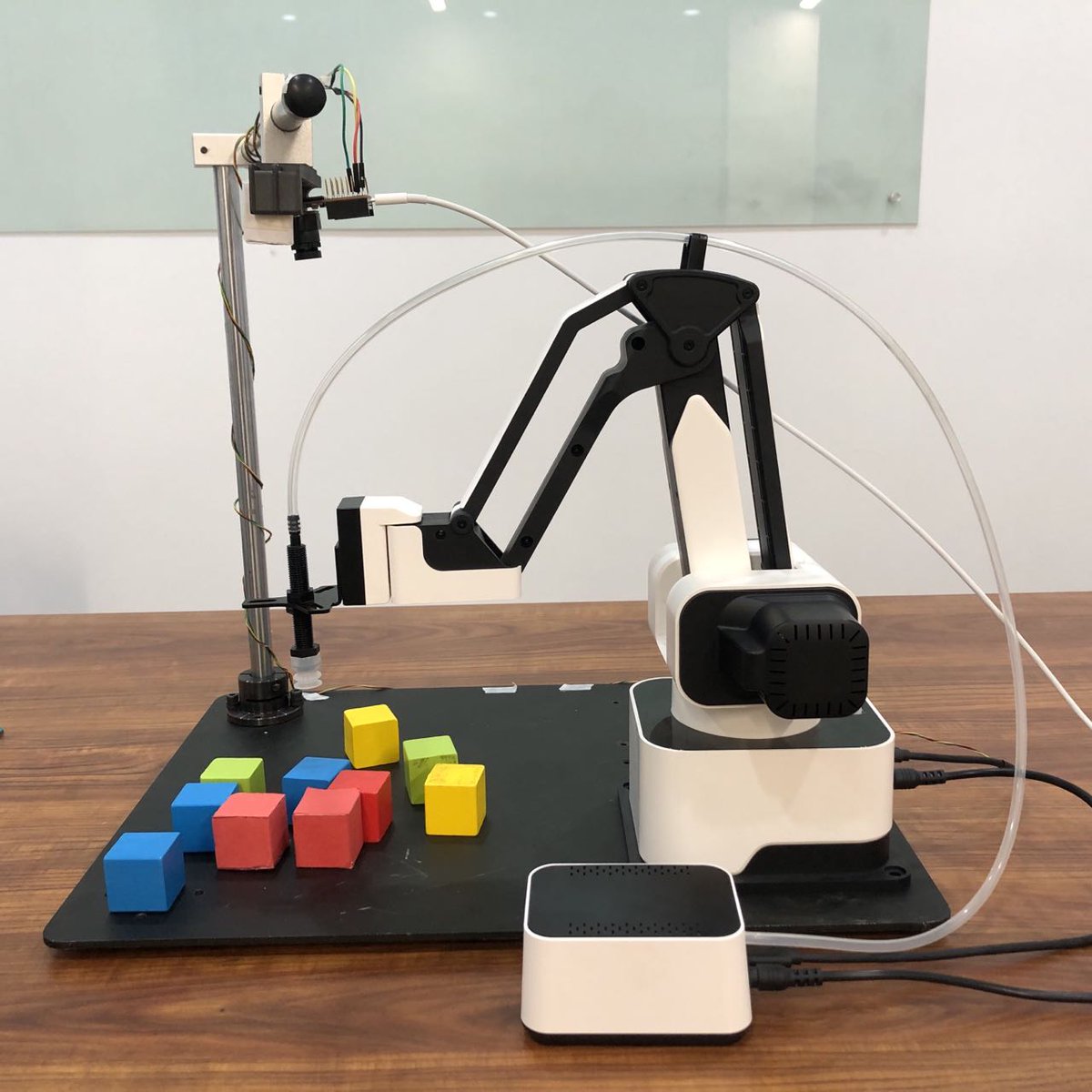 Rotrics1's tweet image. #Rotrics #OpenMV
Here is our first step-by-step demo blog of color recognizing and sorting with the OpenMV 4 camera. Go to explore what you can do more with the DexArm:D
rotrics.com/blogs/dexarm-d…