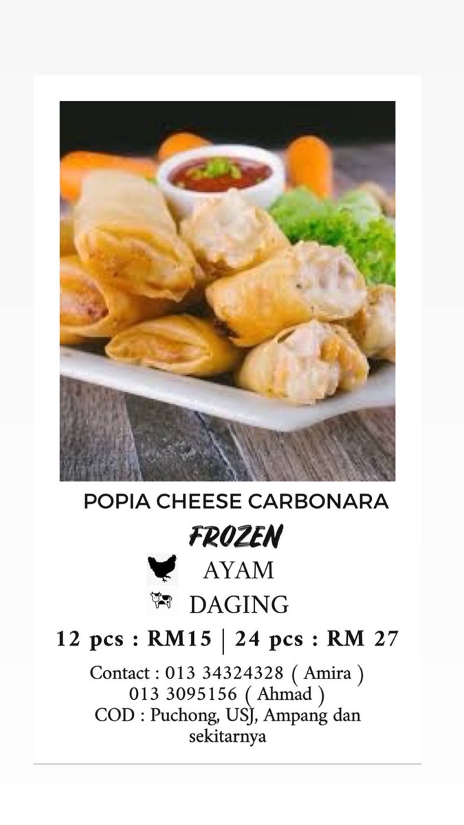 paulweyh's tweet photo. Kami nk open order ni.. kalau tak nak order.. RT pun okay untuk rezeki kami.
Terima kasih. ☺️ https://t.co/OR8METRu8G