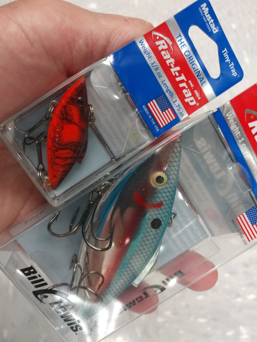 texasbankfishe1's tweet photo. 1/8から1ozまで。#ratltrap #billlewis #ビルルイス #ラトルトラップ https://t.co/oKxwESZwdl