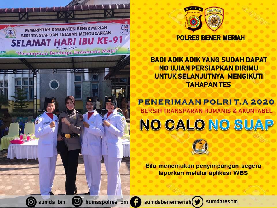 sumdaresbm's tweet photo. #ssdm_polri #tribrata #PolisiIndonesia #birosdmpoldaaceh #poldaaceh #rekrutmen_polri #polisihumanis #betahpolri #bidhumaspoldaaceh #berprestasidaninovatif #penerimaanpolri2020 https://t.co/aRKJkPfqpN