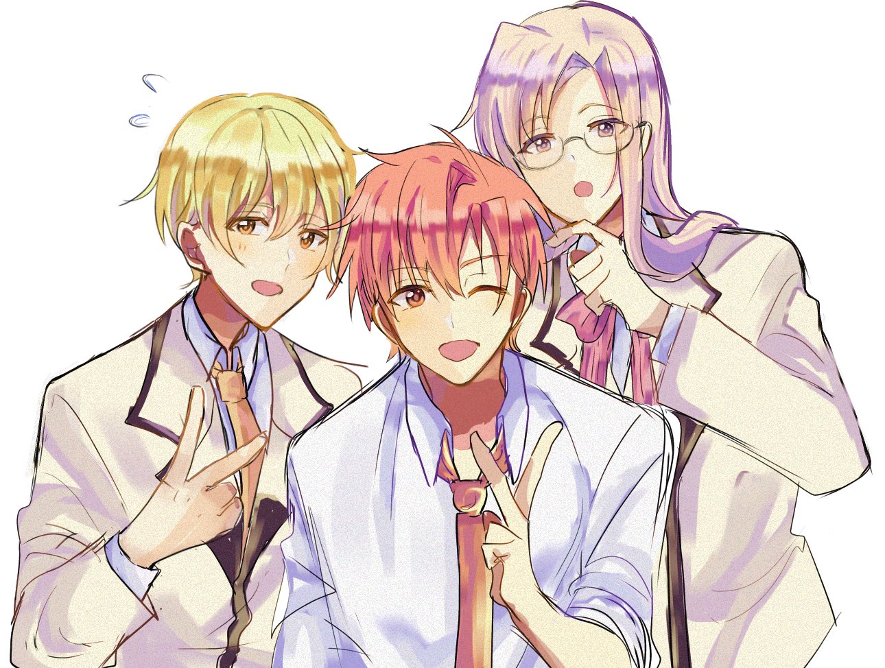 りーにゅ ラブレボ絵 華原雅紀クンと木野村透クンと時田楓クン 2年生 T Co Ynyvehutbx Twitter