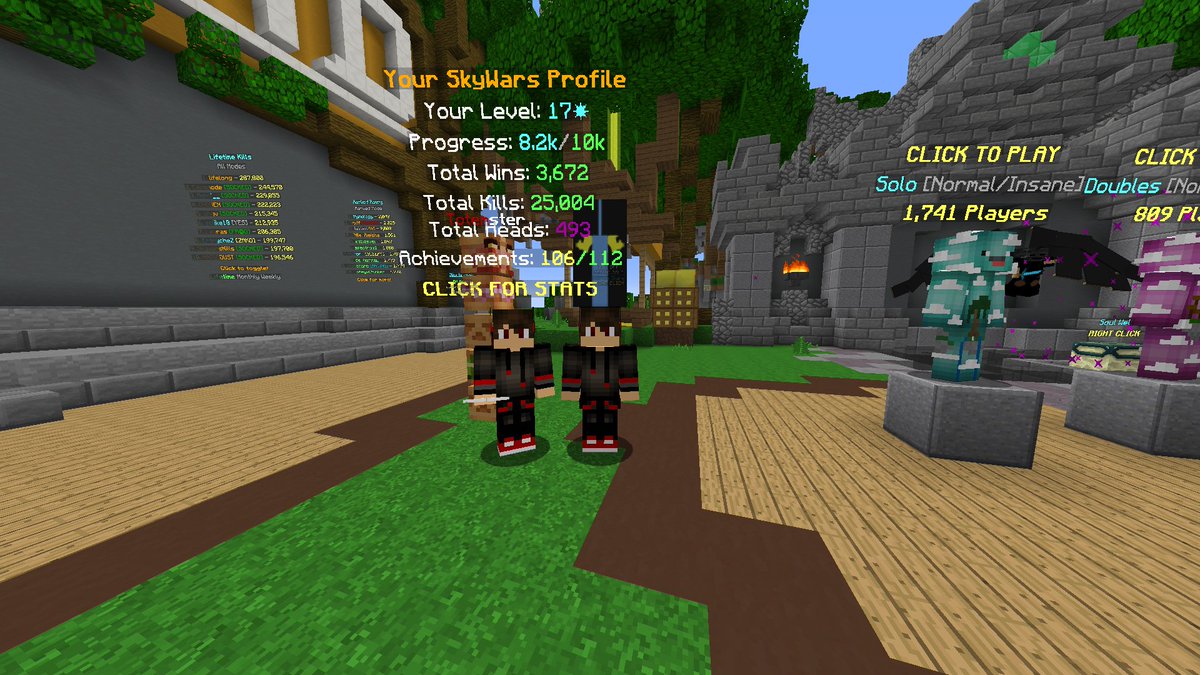 been a while since i last played skywars and im honestly having a lot of fun