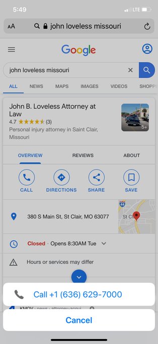If you live in the St. Louis area please don&rsquo;t use this man As an attorney https://t.co/ijRrAcOV9Q
