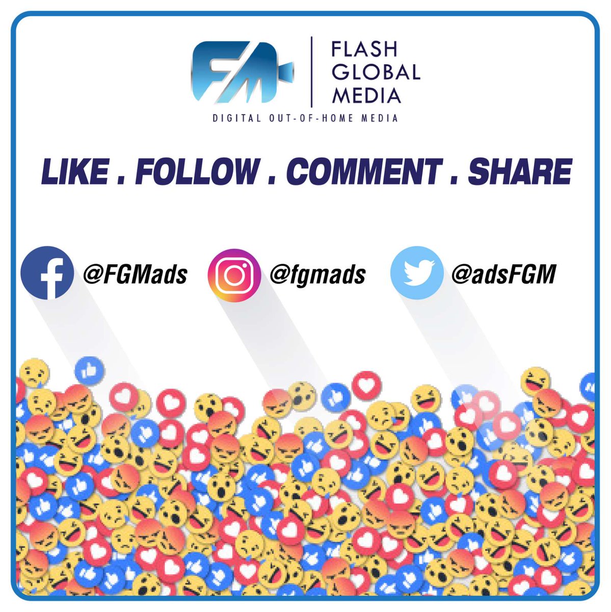 adsFGM's tweet photo. Stay connected! Follow us and subscribe to our social media accounts! We'd love to be with you wherever you are and to keep you on the loop.
#FGMads #DigitalMarketing #DOOH #OutOfHomeSoon #DigitalOOH https://t.co/wXiBavV1o7