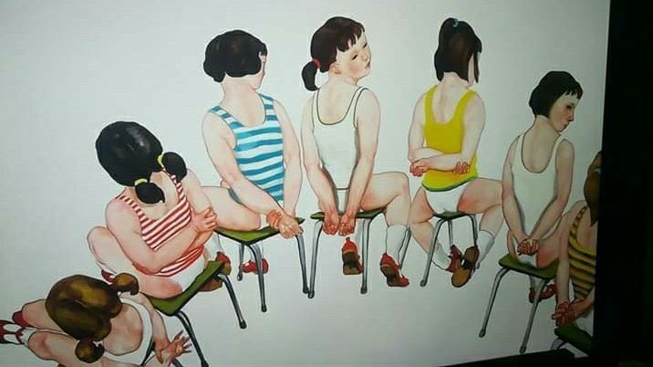 pattydavila07's tweet photo. #Anonymuos estas pinturas fueron encontradas en la casa de Jhon Podesta, DIFUNDAN QUE TWITTER BORRA TODO https://t.co/PqiLWFQ50y