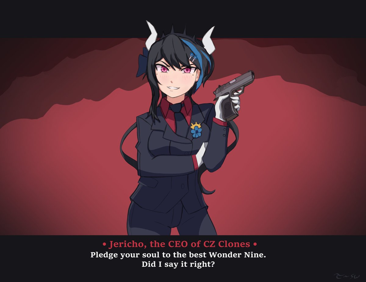 A Superweirdo Needs Acr S Always Wanted To Draw An Iwi Imi Gun Helltaker And Zman941x Gave Me Enough Ideas To Do So Girlsfrontline Helltaker T Co N3n6g5ck6a