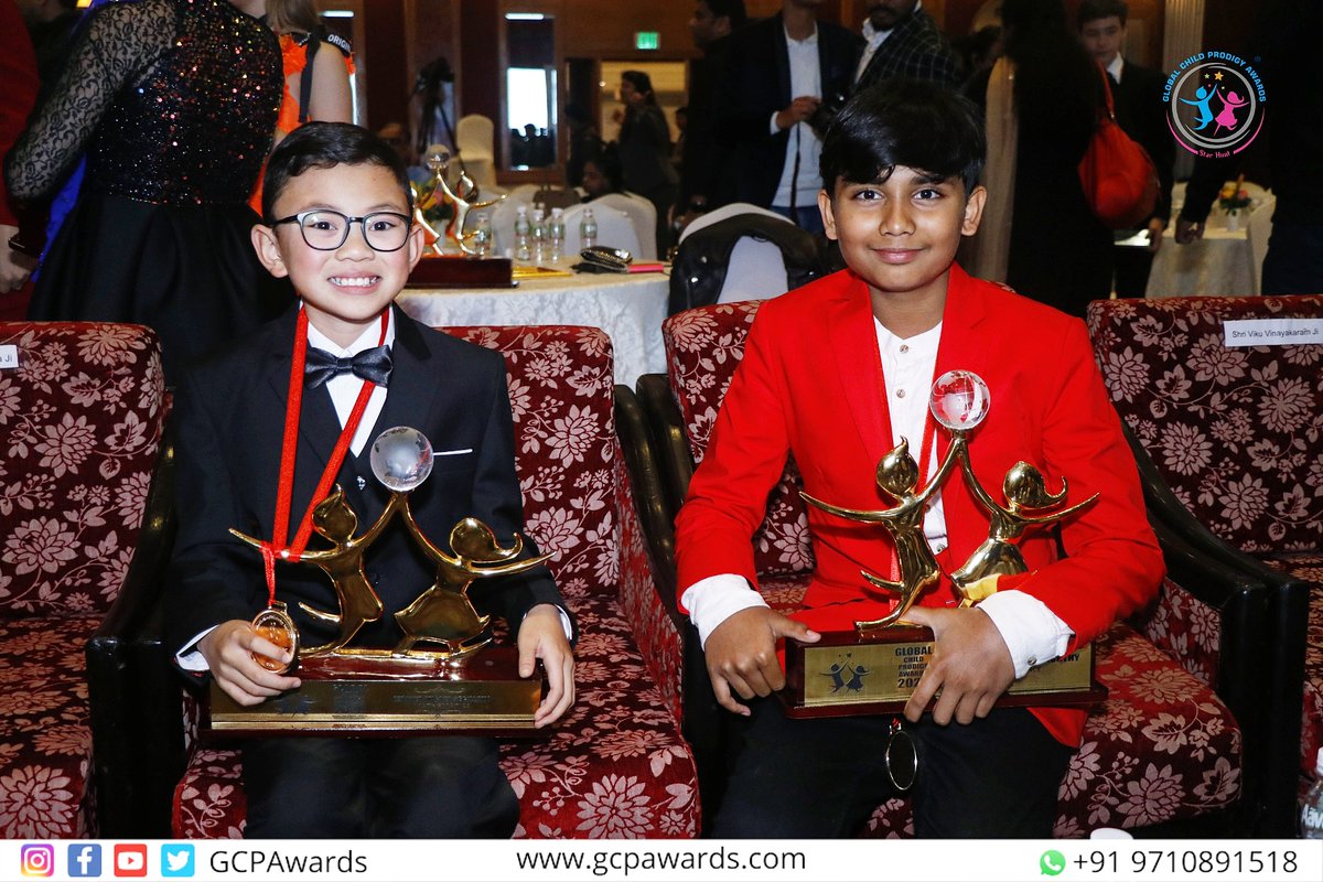 Global Child Prodigy (@gcpawards) on Twitter photo Child Prodigies Yathaarth Murthy and Miguel Secillano showcasing their Awards at GCPAwards2020
Yathaarth can sing National Anthem of 260 countries & Miguel is Maths Wiz who can solve any Complex Problems
@iammiguel3rd <a href="/yathaarthm/">Yathaarth M</a>
#childprodigy #mathematician #gcpawards #singer Child Prodigies Yathaarth Murthy and Miguel Secillano showcasing their Awards at GCPAwards2020
Yathaarth can sing National Anthem of 260 countries & Miguel is Maths Wiz who can solve any Complex Problems
@iammiguel3rd <a href="/yathaarthm/">Yathaarth M</a>
#childprodigy #mathematician #gcpawards #singer