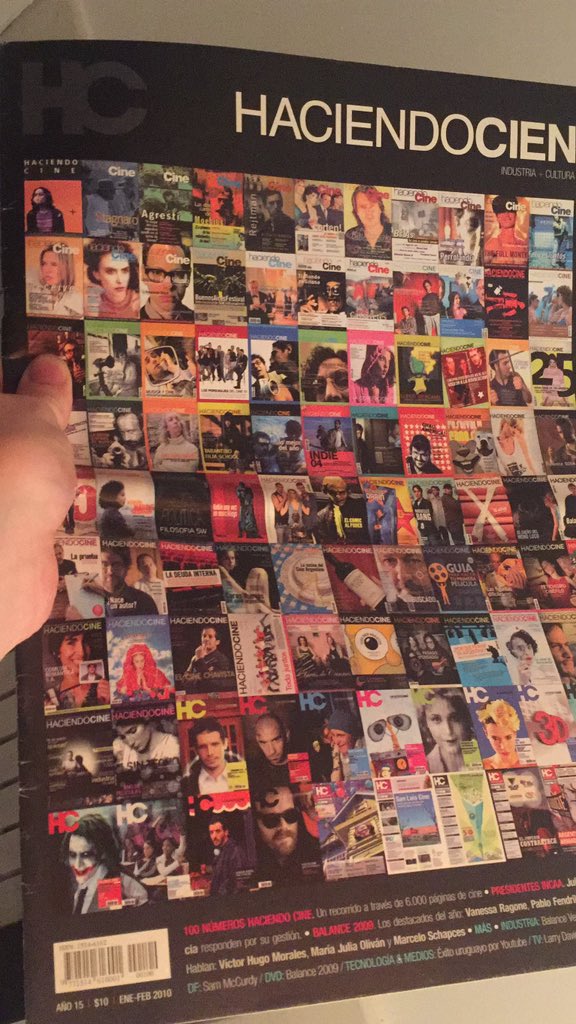 2. Traje a la mesita de luz, la revista <a href="/HaciendoCine/">Haciendo Cine</a> cuando cumplió los 100 números! “Ningún cineasta quiere que otro cineasta filme”. Manuel Antín. Revista N8. Julio 1997.