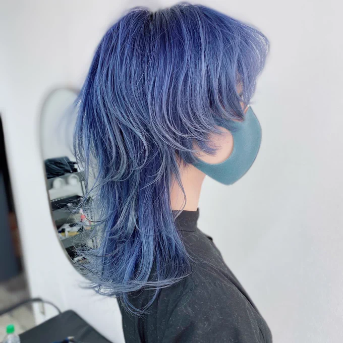 色入れ直して、ウルフの形変えてもらった

紫陽花みたい

かっこいい? 