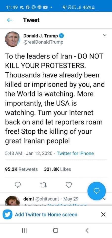 PareaSf's tweet image. Have you met your protestors @realDonaldTrump . The world is watching you as god is watching you. Thanks for showing up to the photo op after hiding in your bunker #coward #Loser #DonaldTrump #boycott all Trump family and businesses #BLACK_LIVES_MATTER All Lives Matter