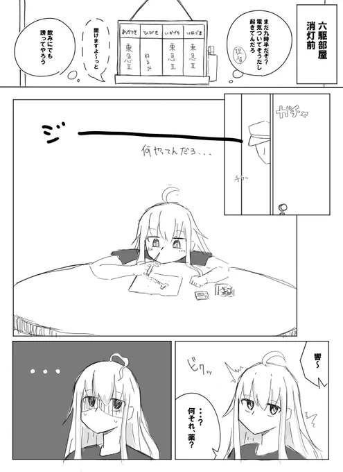 #艦これ #響  いけないことをする響