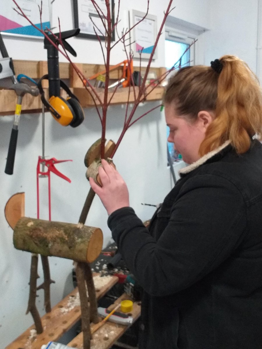 We'd like to say a huge well done to all the volunteers who have taken part in NPT Youth Funded projects over the year and highlight their wonderful achievements, starting with  the volunteers at Team Clarewood who make items to sell from recycled wood #VolunteersWeek2020