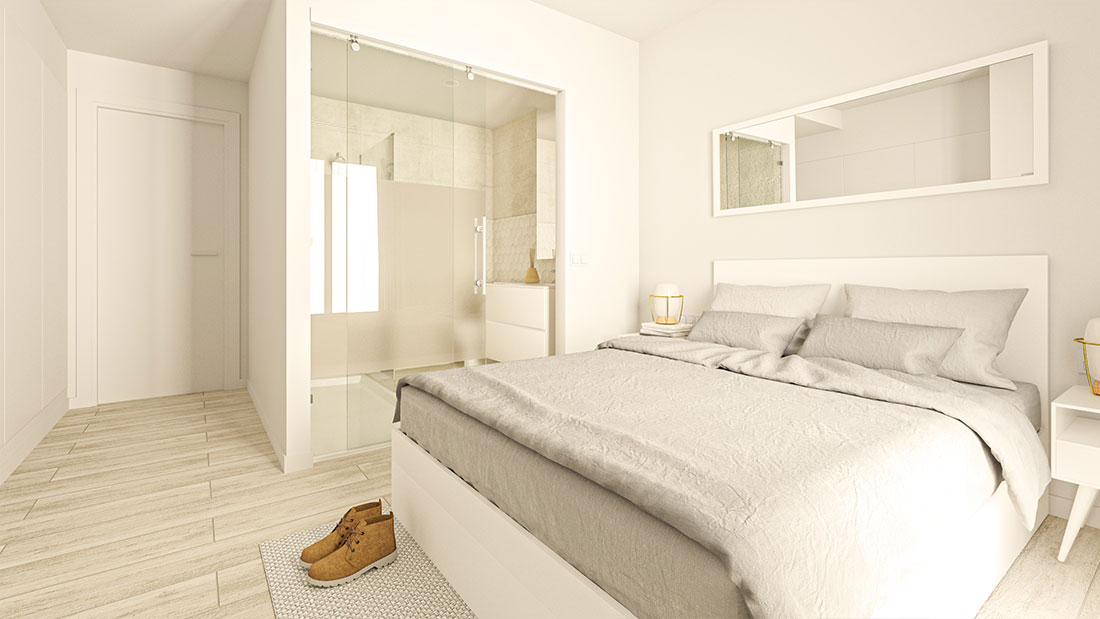 Interior #10

Esta vez os dejamos con un render de un dormitorio con el baño integrado, nos encanta jugar con estos materiales y sus propiedades de transparencia y reflejo 🧊.

Puedes ver más imágenes de este proyecto en 🔗: 

xyze.es/trabajos/rende…