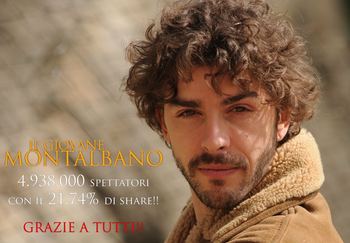 carlopalomar's tweet photo. Grande successo ieri sera su @RaiUno per il primo episodio de IL GIOVANE MONTALBANO!!Quasi 5MILIONI di spettatori davanti alla Tv!
Ci vediamo lunedì prossimo, e tutti i lunedì successivi!! #IlGiovaneMontalbano #Montalbano #AndreaCamilleri 
@RaiPlay #FestaDellaRepubblica #2giugno https://t.co/ZxIjZDsfL3