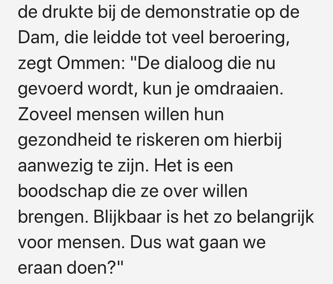 Ik begreep dat tot gister het belangrijk was dat je goed nadacht over de risico’s voor omgeving.